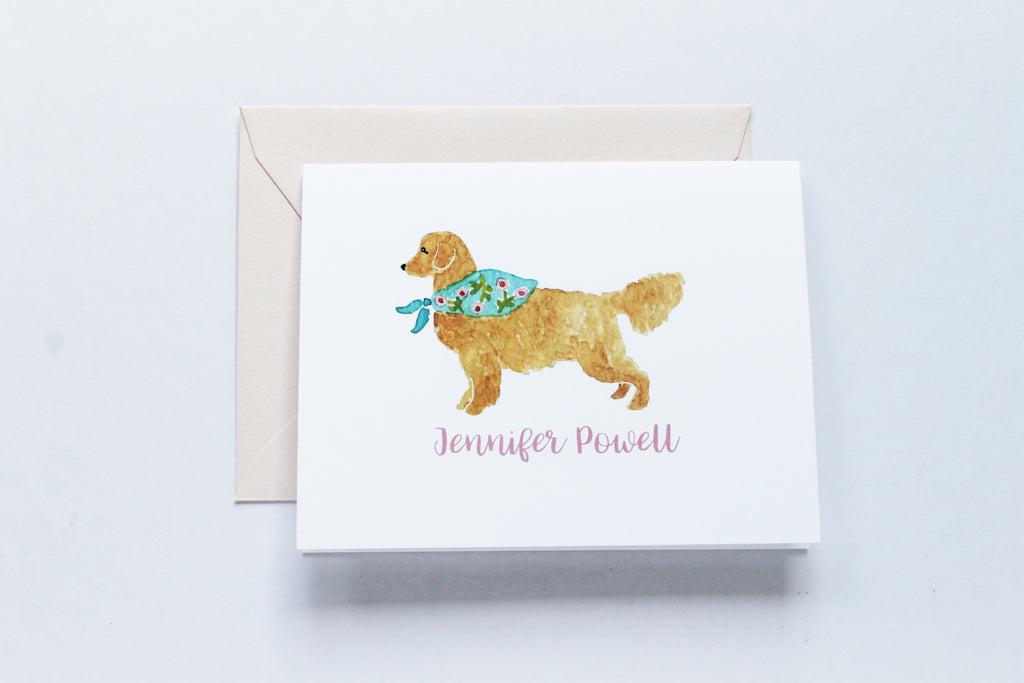 Personalized Dog Cards