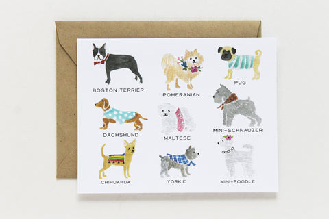 Smalls Dog Collection Card