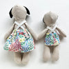 Handmade Plush Toy / Big Pug with dress