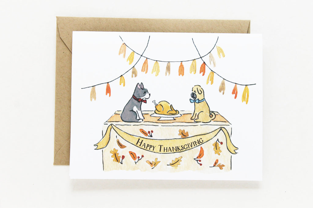 Thanksgiving Table Card