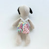 Handmade Plush Toy / Mini Pug with dress