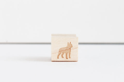 Little Boston Terrier Stamp