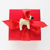 Pug Ornament - fawn pug with jingle bell