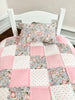 Doll Quilt – Liberty of London Michelle E Liberty Fabric – Pink Floral Quilt