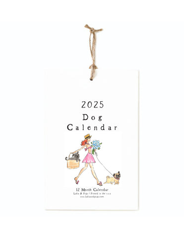 2025 Dog Calendar