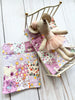 1930s Dollhouse Small Purple Quilt, 1:12 scale, maileg mice furniture, modern dollhouse, dollhouse bedding