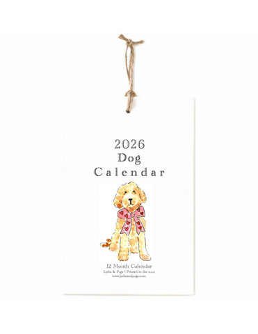 2026 Dog Calendar