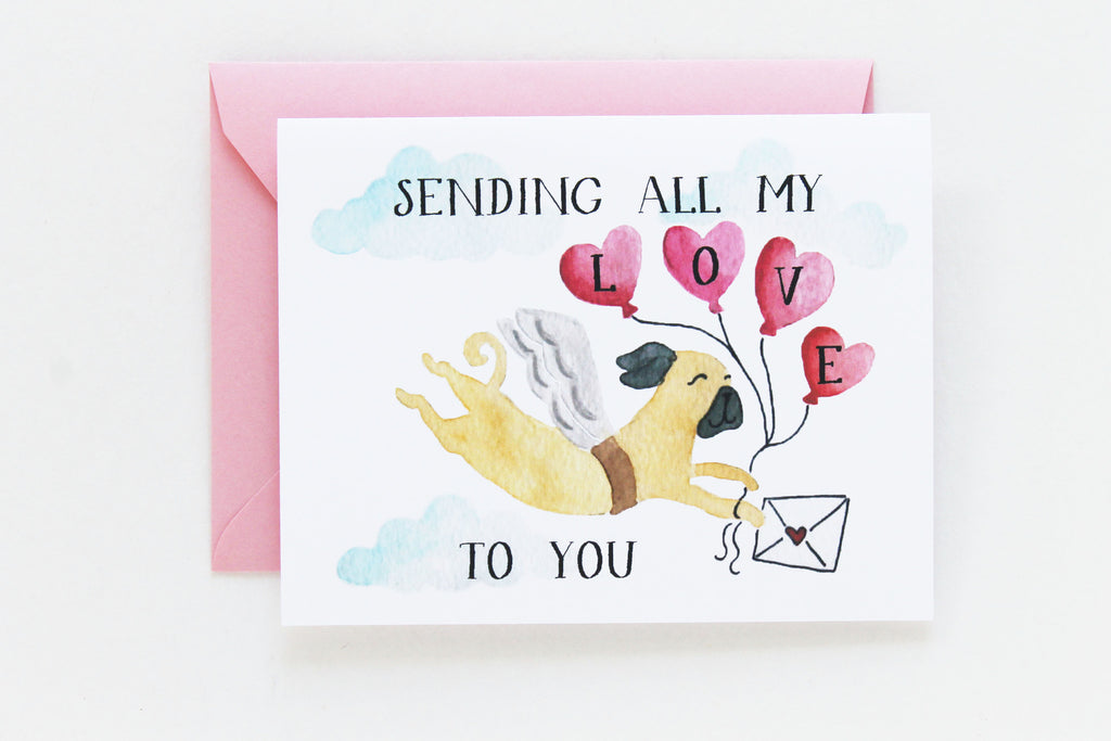 Sending All My Love Card