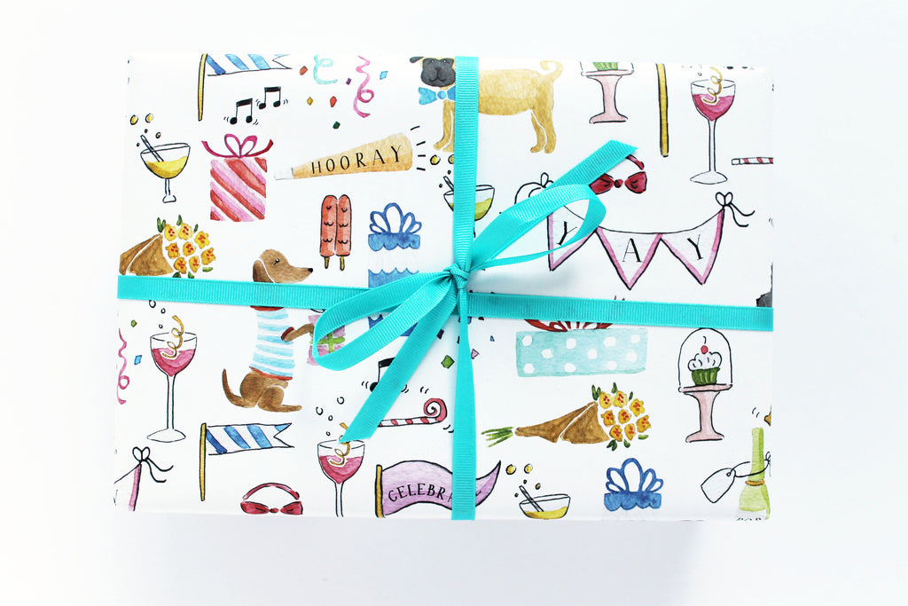 Celebrate Dogs Wrapping Sheets