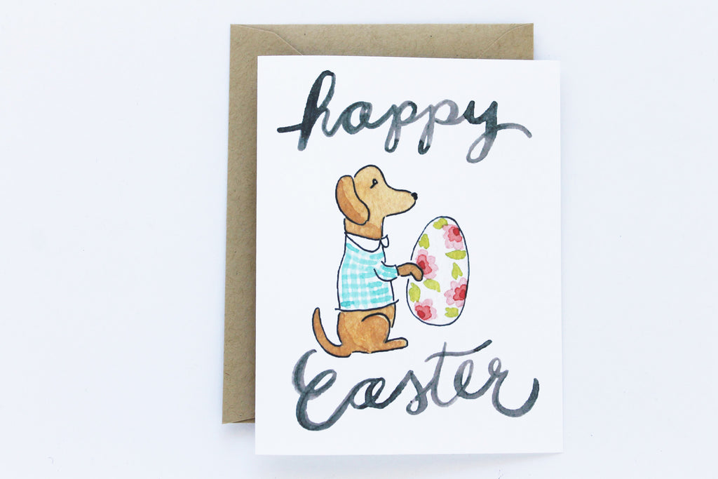 Easter Dog Card