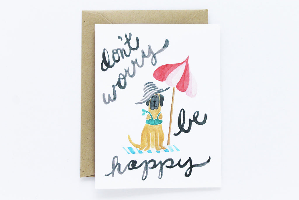 Don't Worry, Be Happy Card